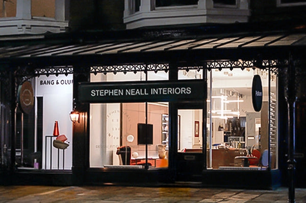 An exterior photograph of Stephen Neall Interiors in Harrogate