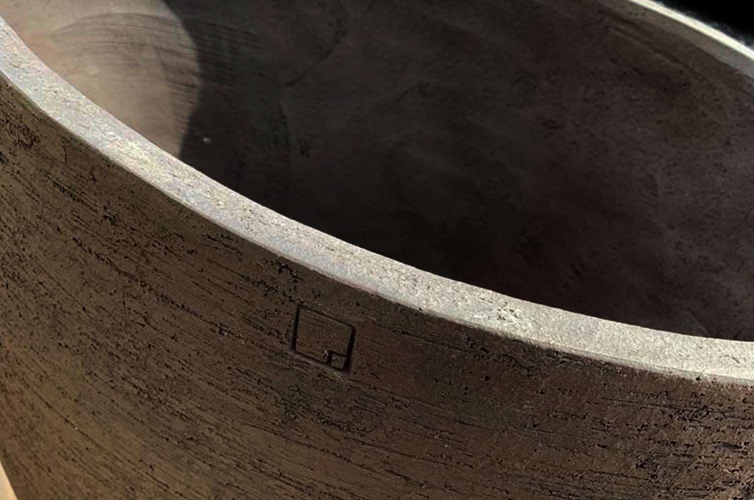 Atelier Vierkant Planter HK90Z Black (IN STOCK)