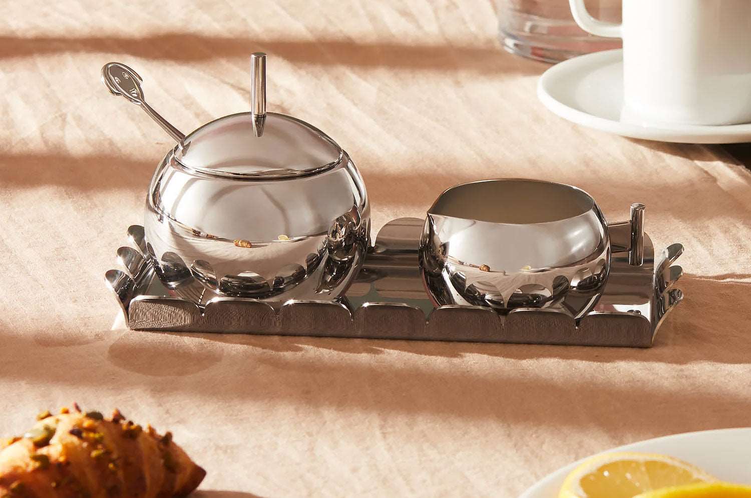 Alessi Sugar and Cream Set AM19 (IN STOCK)