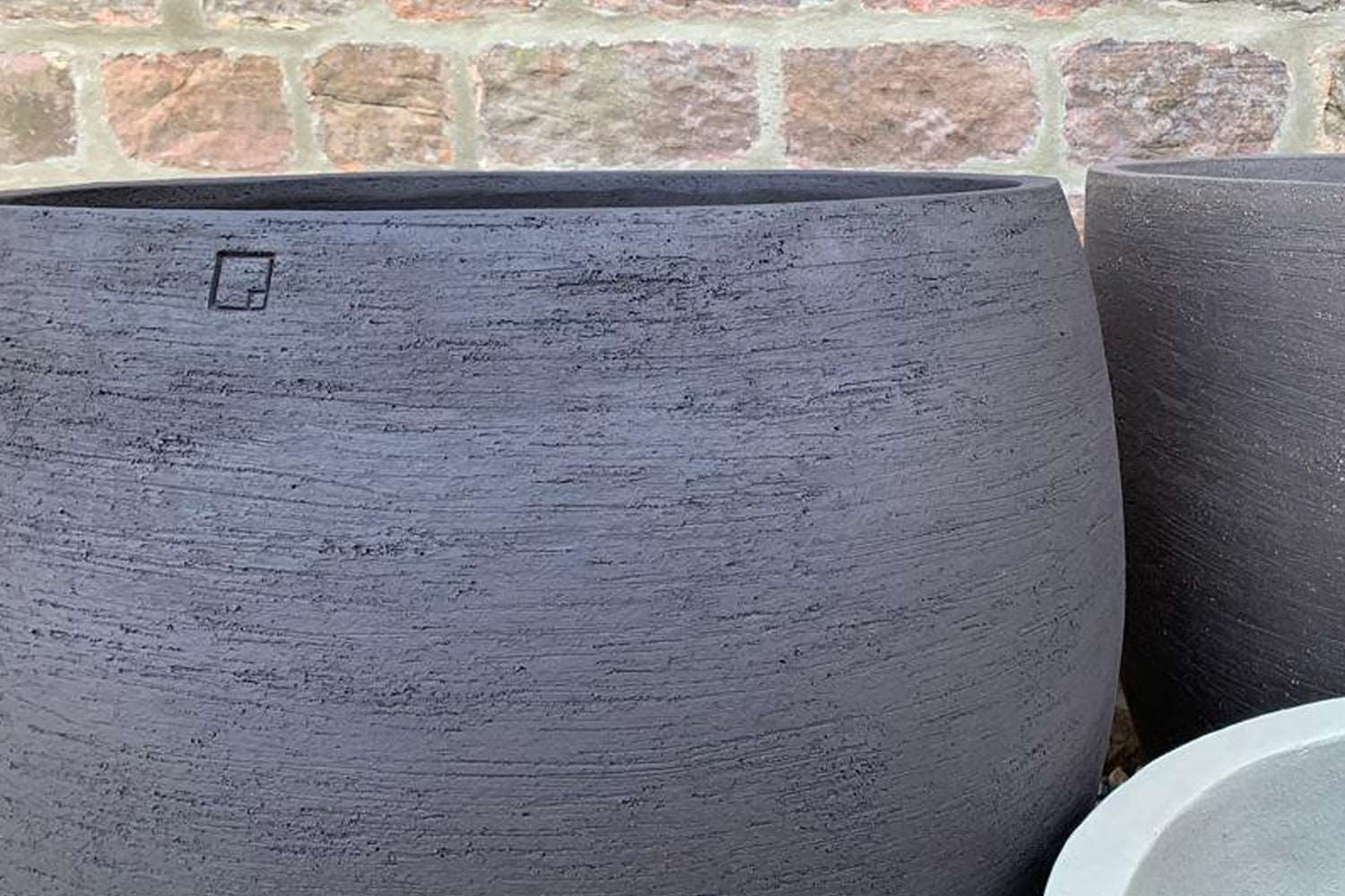 Atelier Vierkant Planter DM80Z Black (IN STOCK)