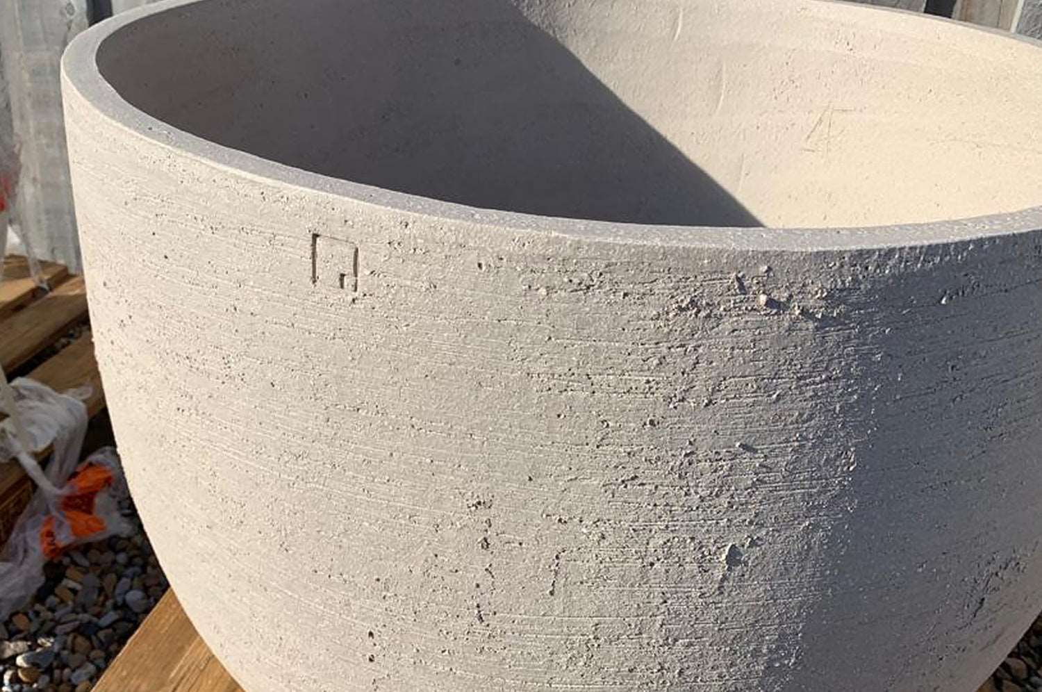 Atelier Vierkant Planter U80W White (IN STOCK)