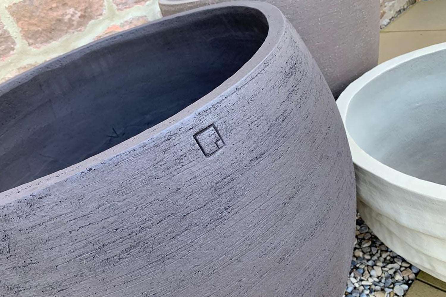 Atelier Vierkant Planter DM80Z Black (IN STOCK)