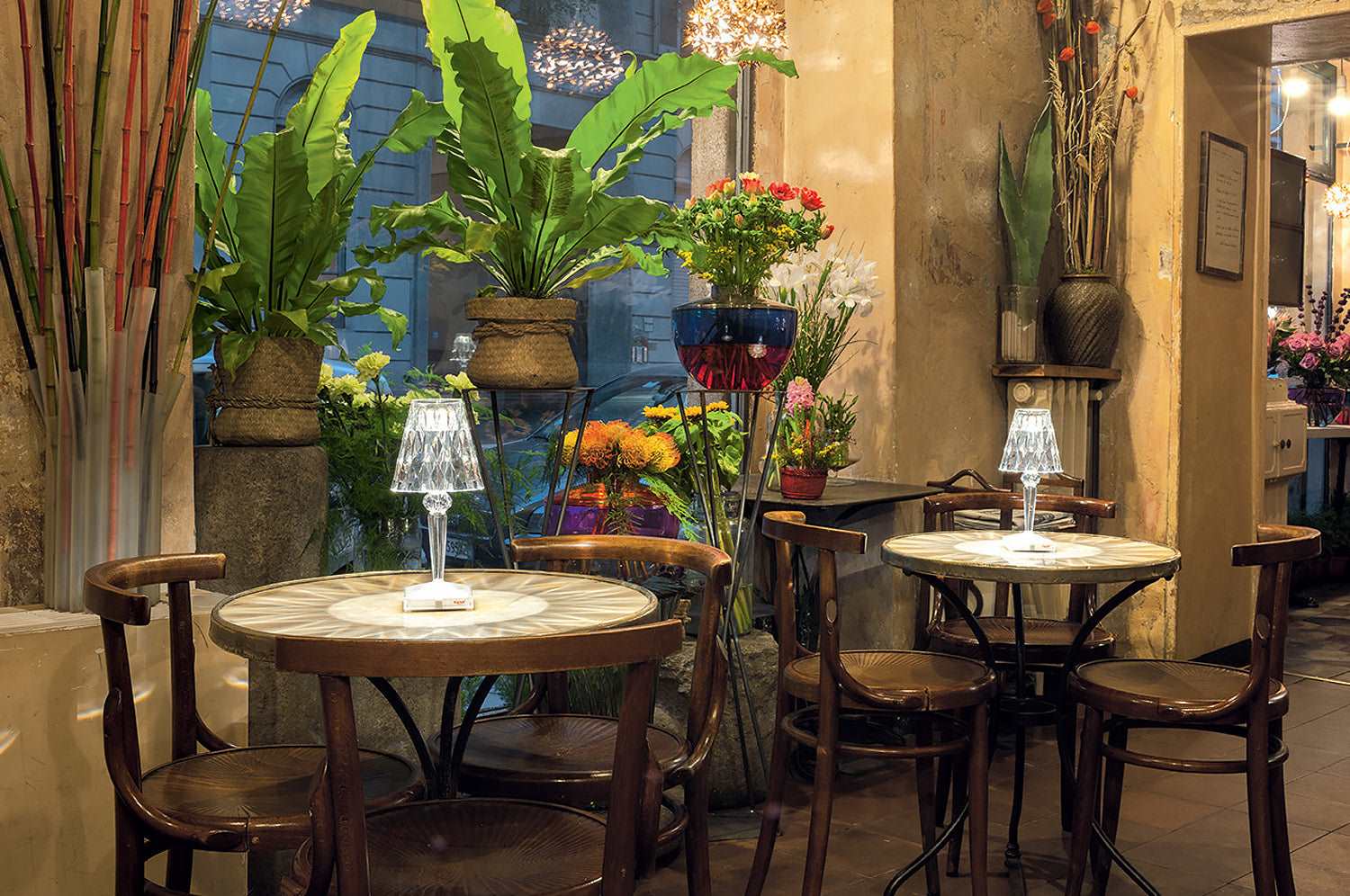 Kartell Battery Lamp Crystal B4