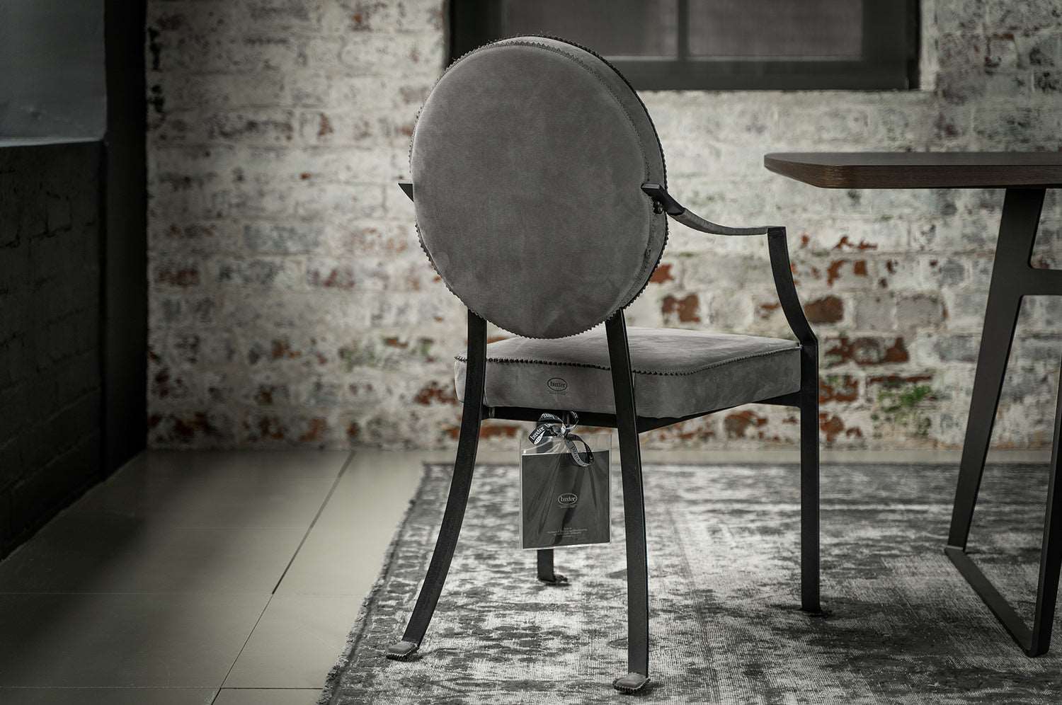 Baxter Gambretta Chair (Kashmir Plomb)