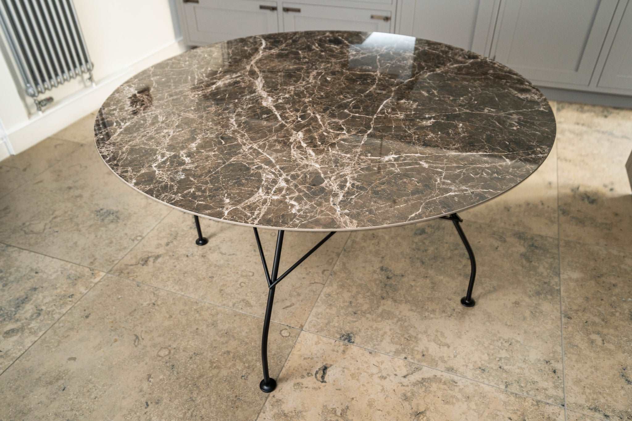 Kartell Glossy Marble Table