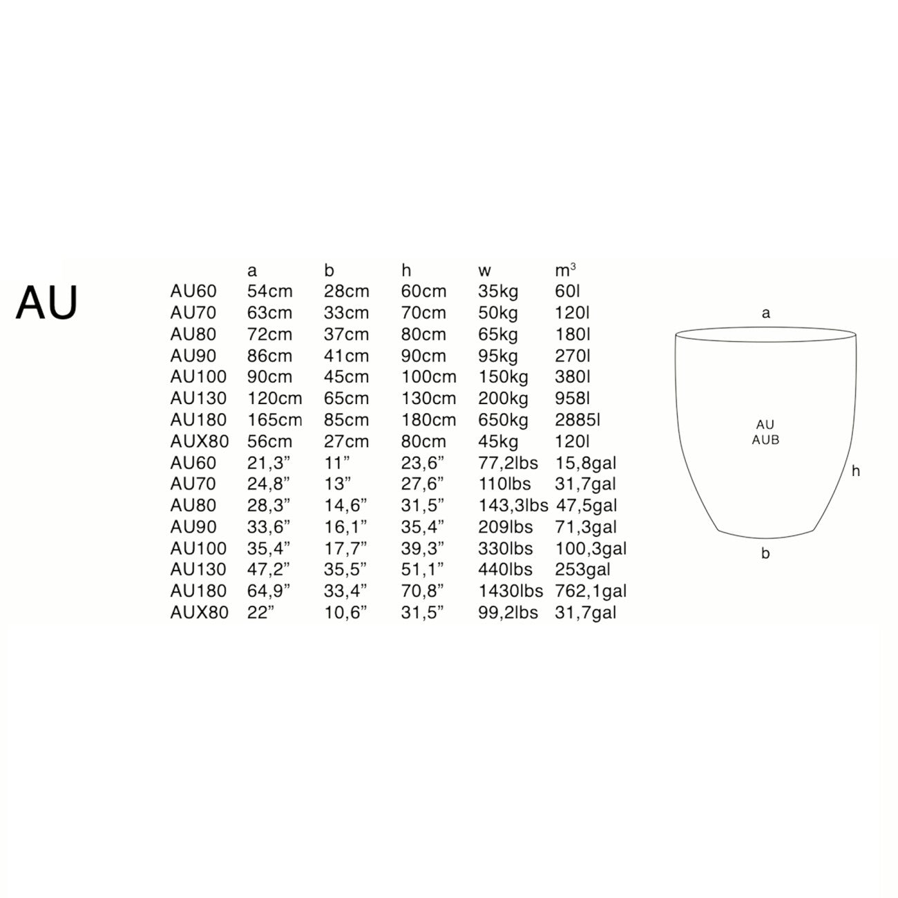 Atelier Vierkant AU60G Grey