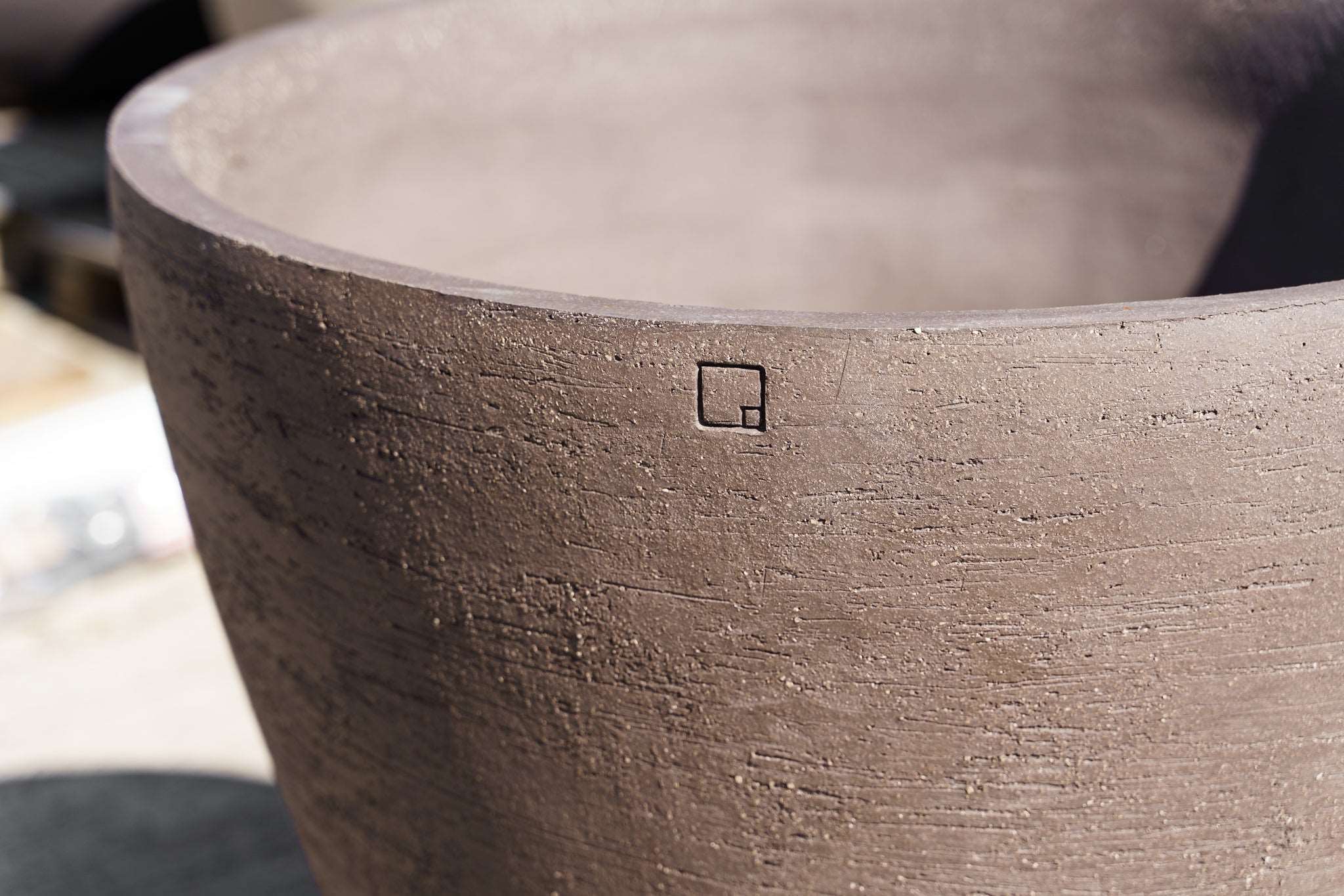Atelier Vierkant Planter A70G Grey (IN STOCK)