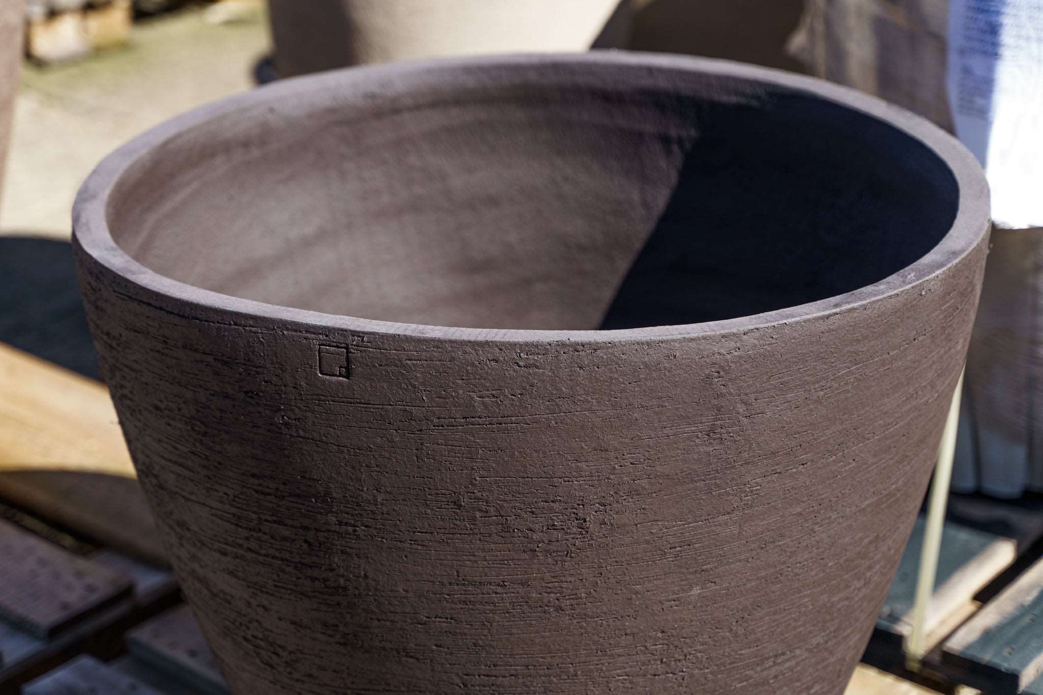 Atelier Vierkant Planter A70Z Black (IN STOCK)