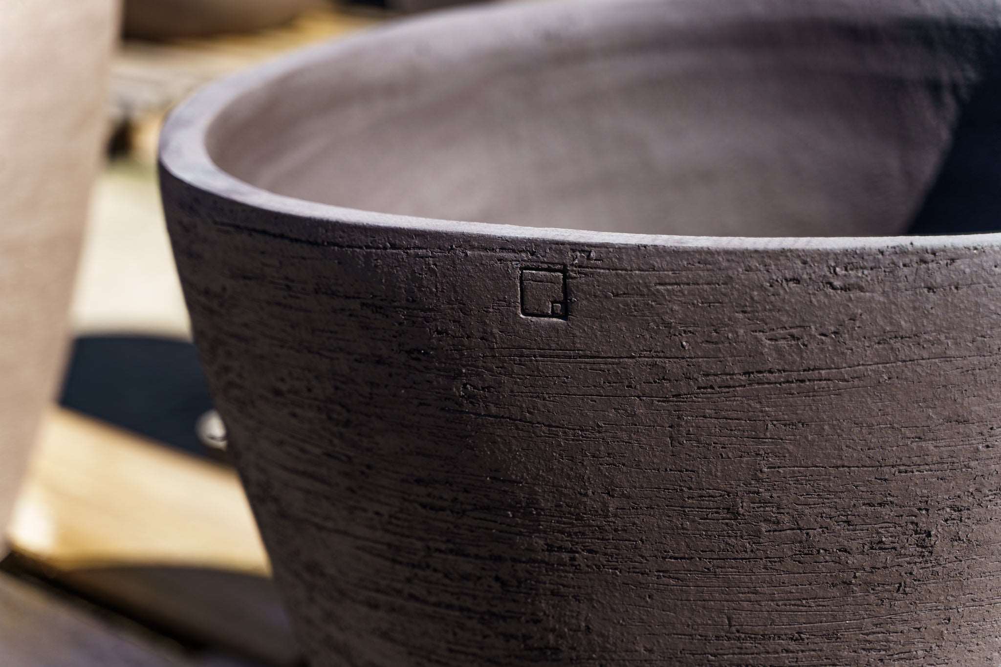 Atelier Vierkant Planter A70Z Black (IN STOCK)