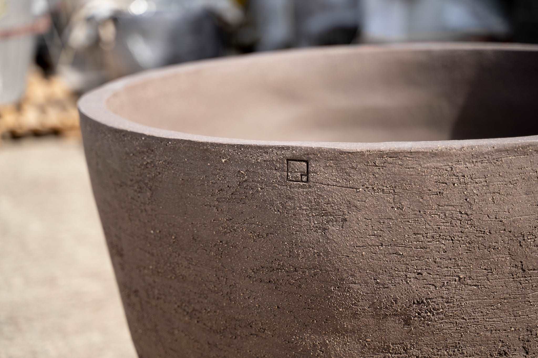 Atelier Vierkant Planter A80G Grey (IN STOCK)