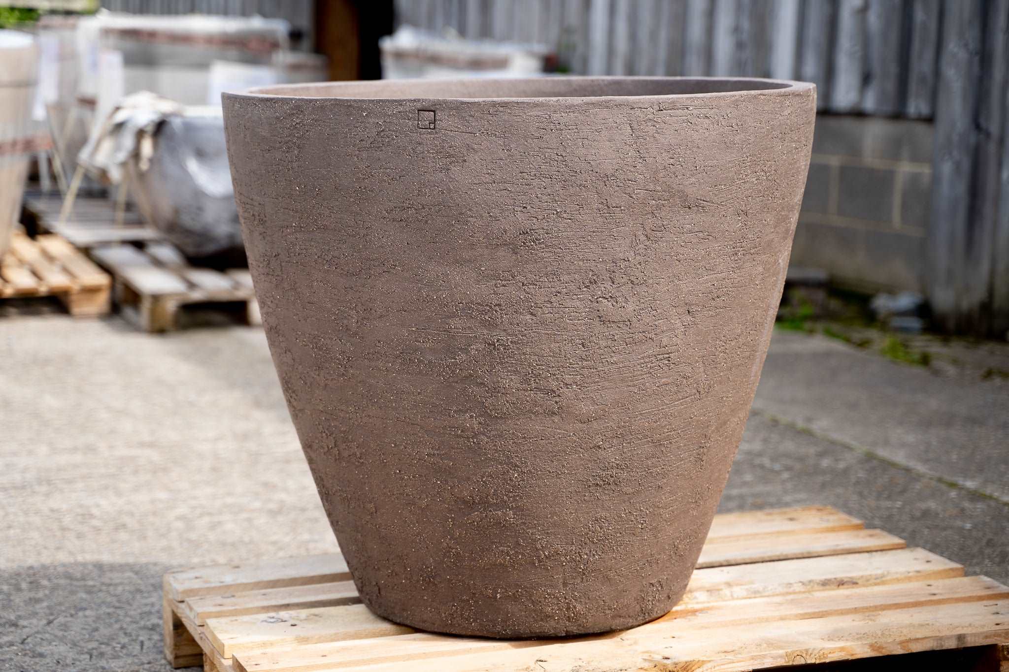 Atelier Vierkant Planter A80G Grey (IN STOCK)