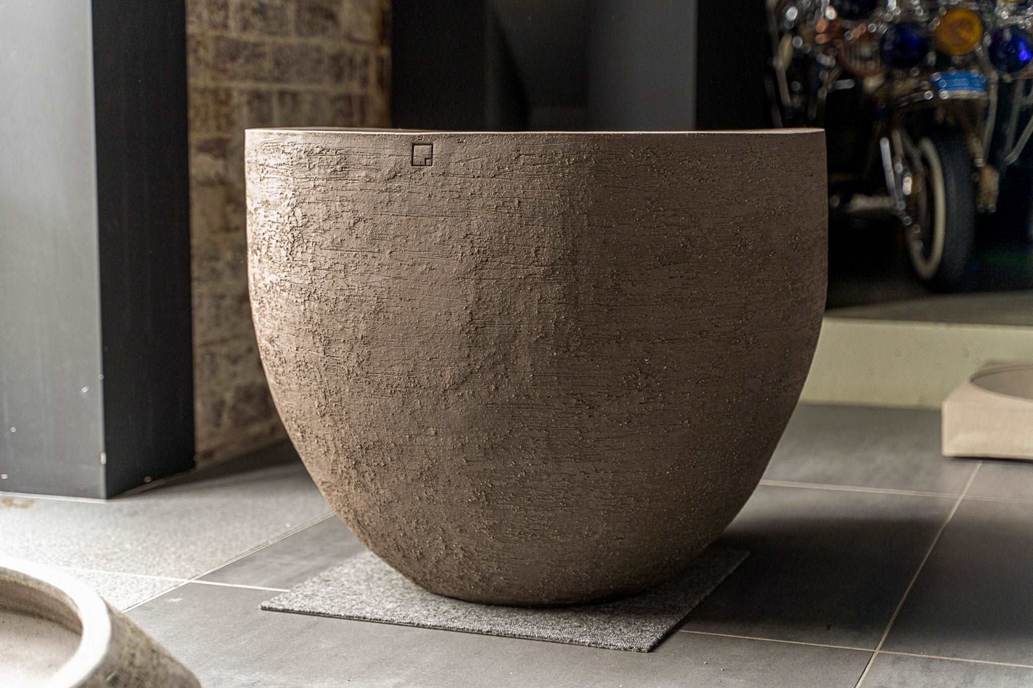Atelier Vierkant Planter U80G Grey (IN STOCK)