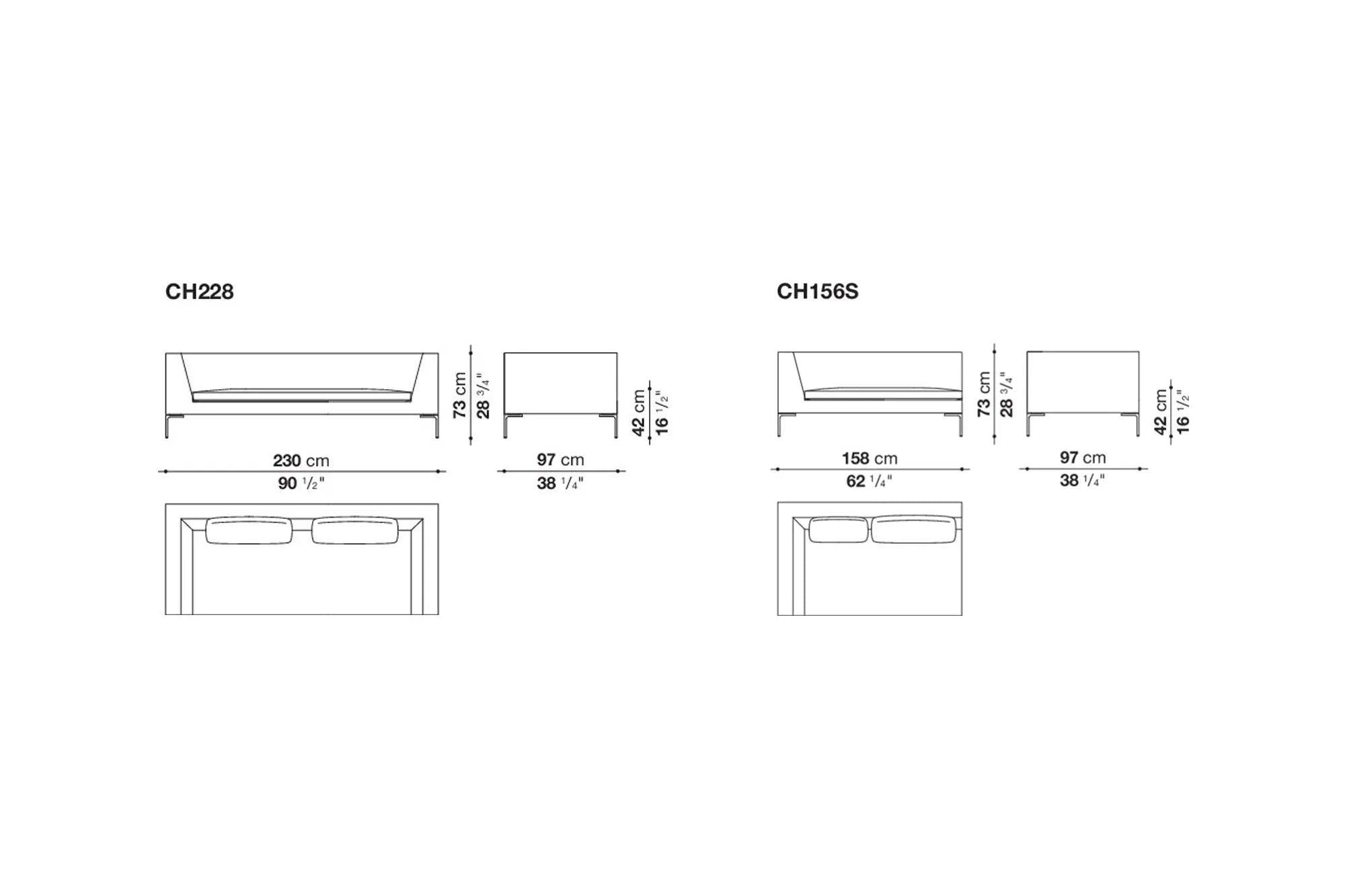 Ex-display B&B Italia Charles Sofa