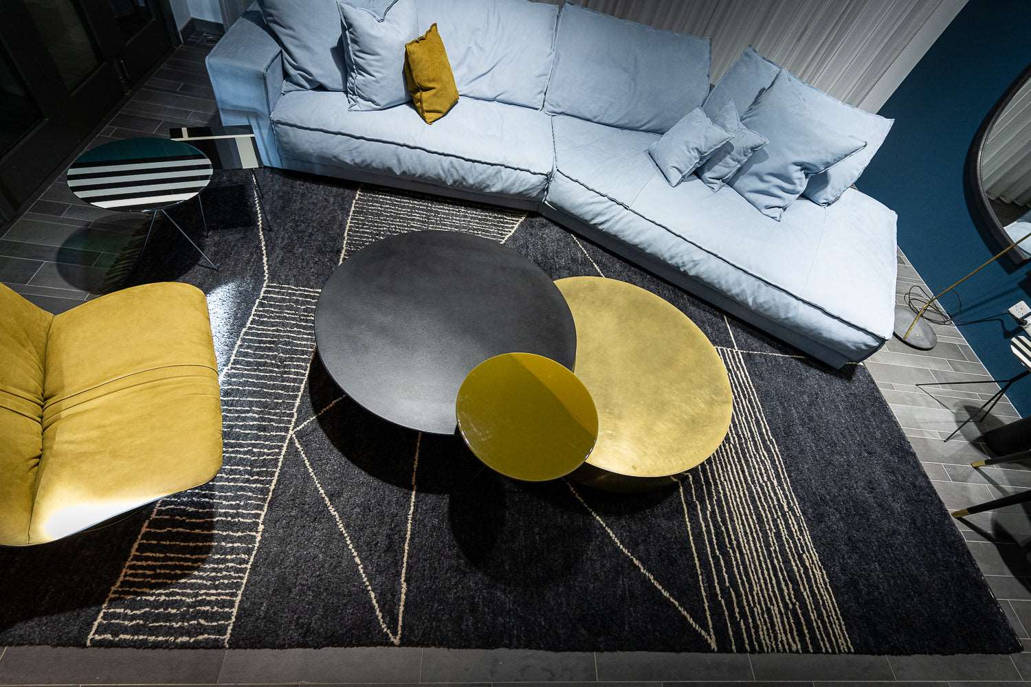 Baxter Ex-Display Berbère Dark Grey + Natural | Pattern A