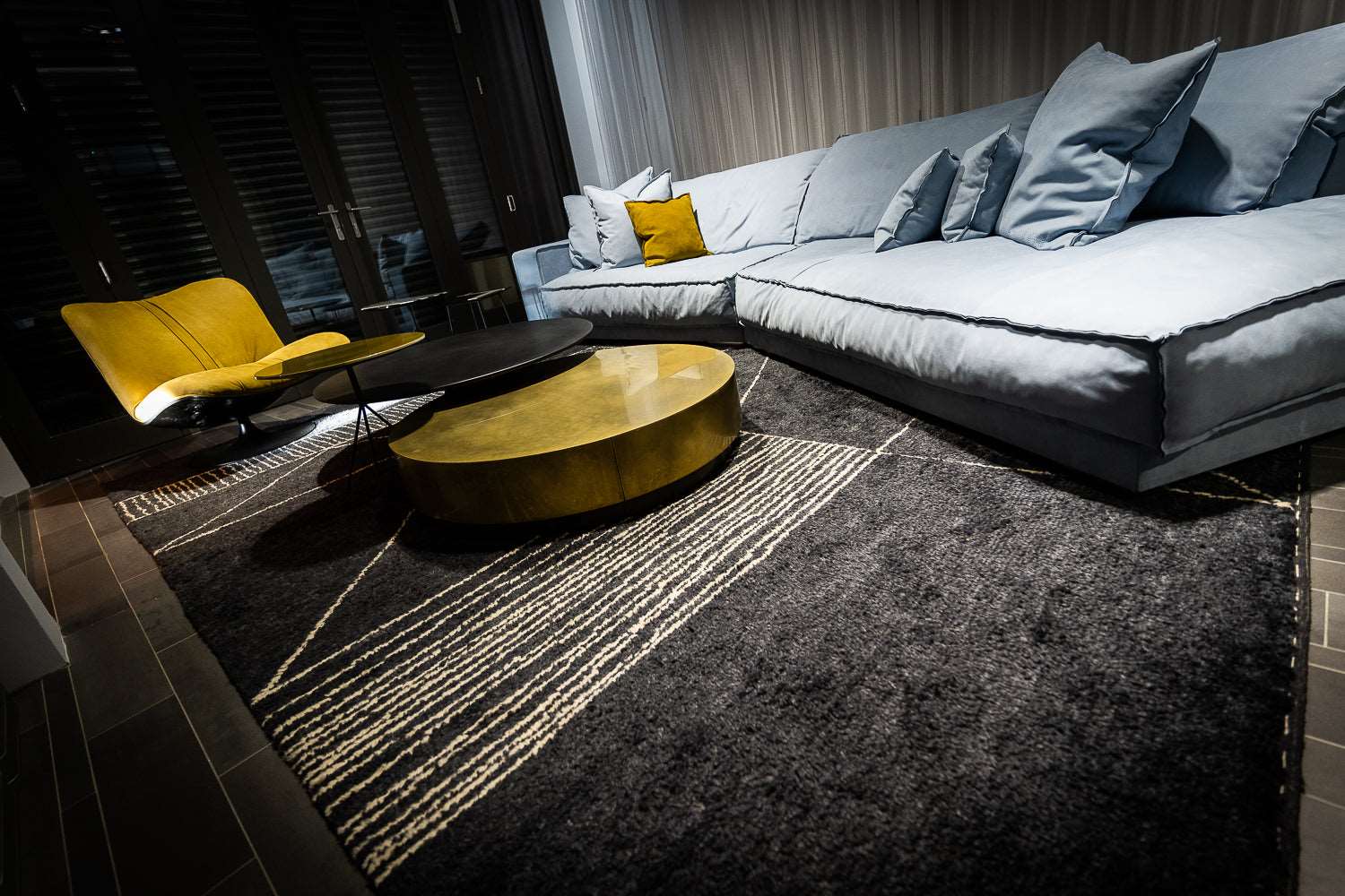 Baxter Ex-Display Berbère Dark Grey + Natural | Pattern A