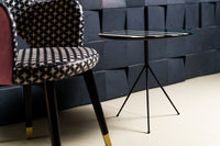 Baxter Liquid Tavolino Texture Small Table 50x49cm