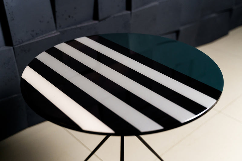 Baxter Liquid Tavolino Texture Small Table 50x49cm