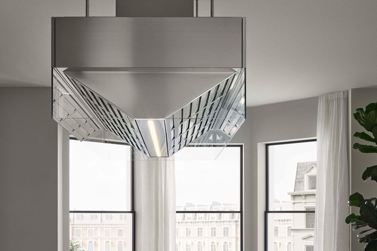 Ex-Display Poliform Dual Engine Work Island Hood