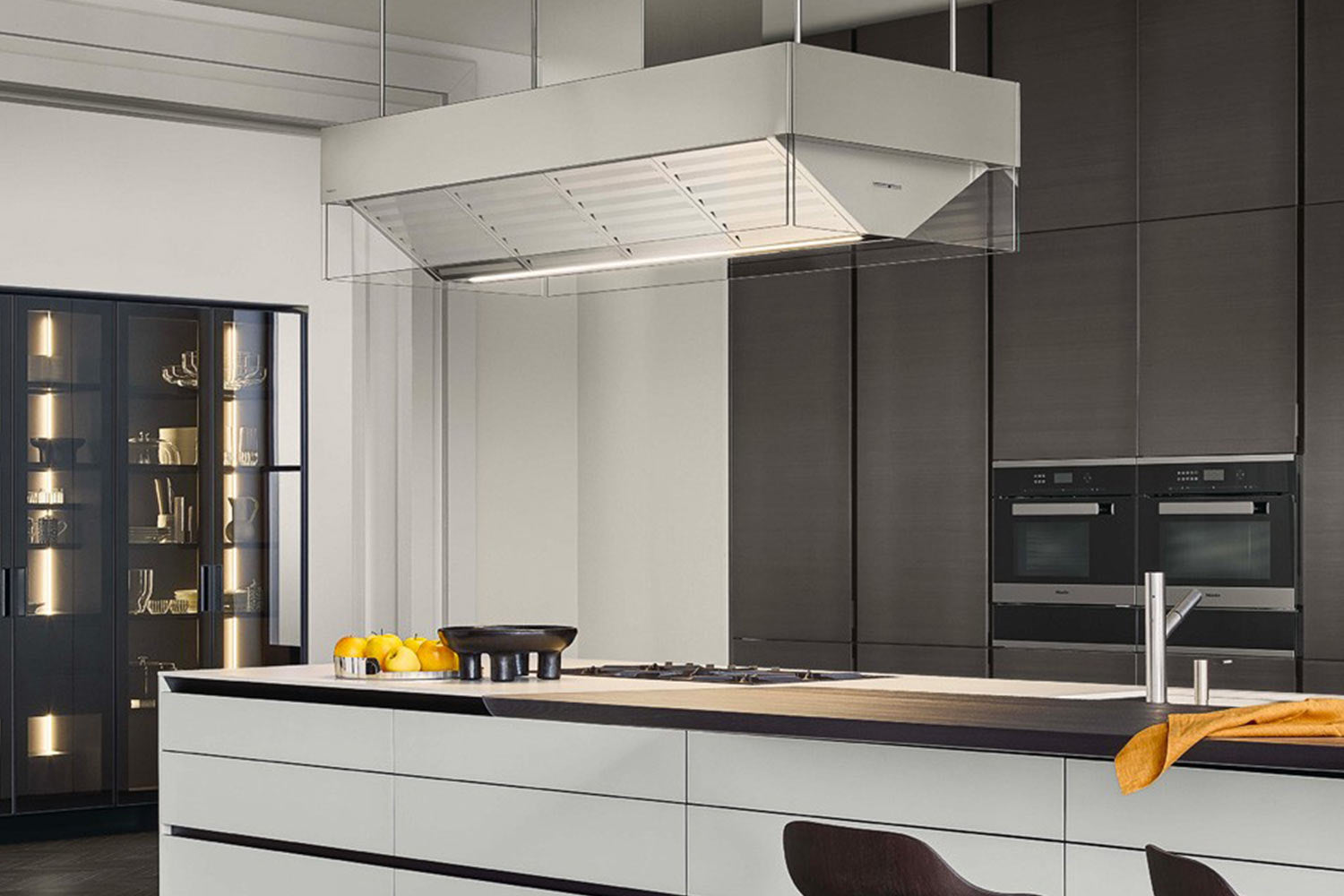 Ex-Display Poliform Dual Engine Work Island Hood