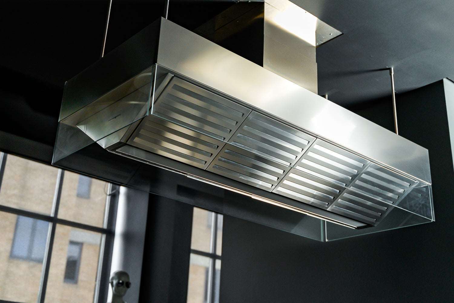 Ex Display Poliform Dual Engine Work Island Hood