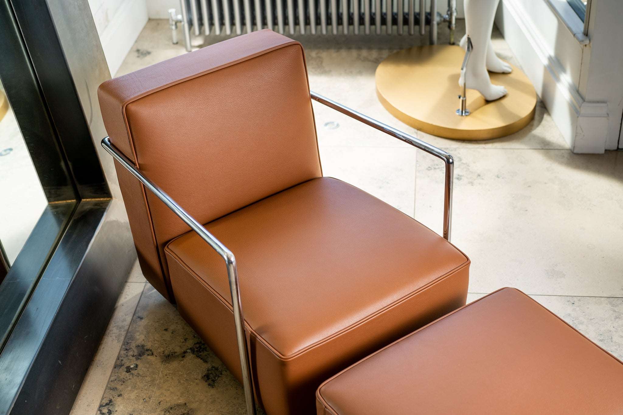 Flexform A.B.C Reclining Armchair with Footstool