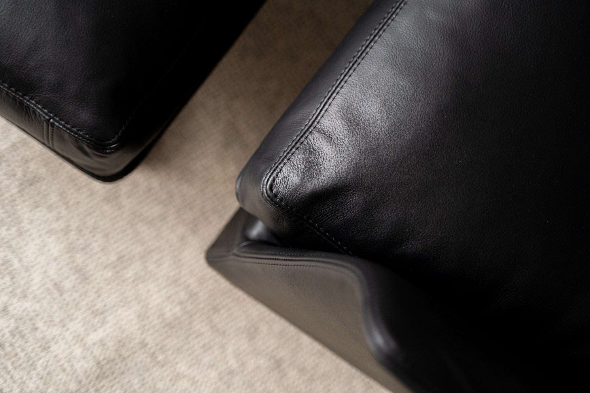 Flexform Boss Armchair with Footstool