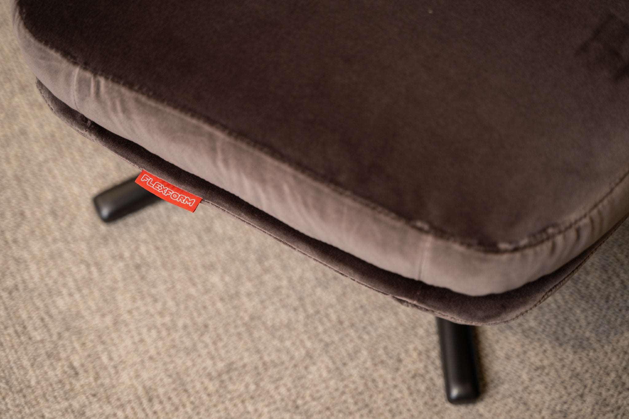 Flexform Sveva Soft Armchair with Footstool