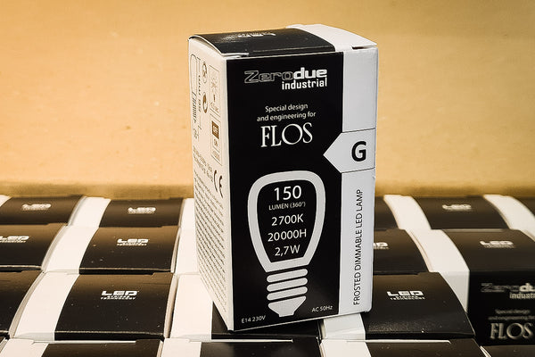 Flos LED Frosted Dimmable Lightbulbs 32 Piece