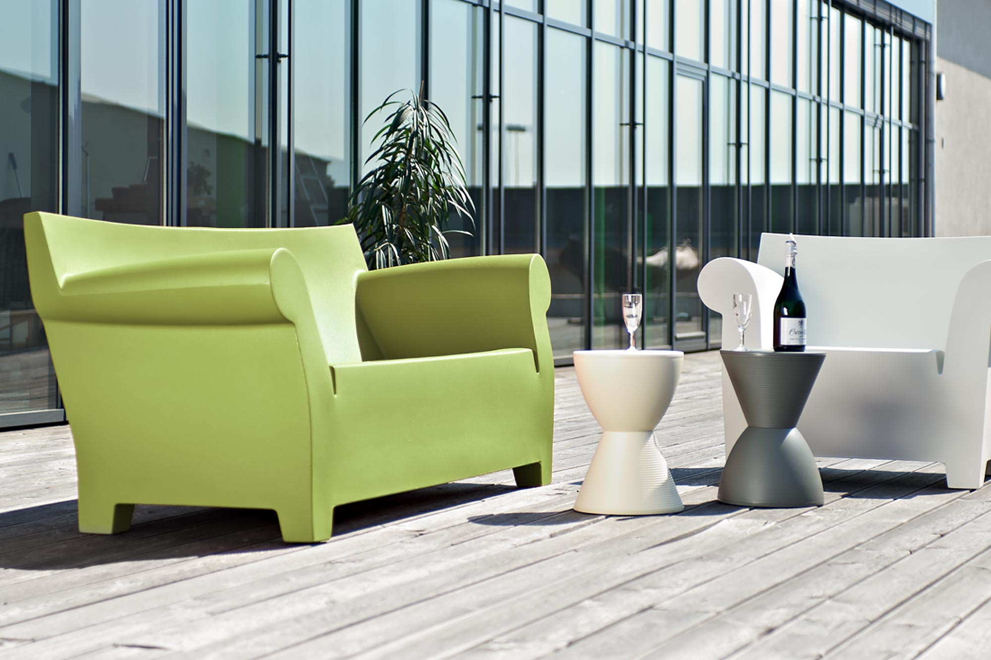 Kartell Bubble Club Sofa - Green
