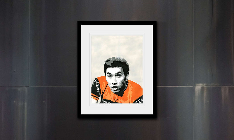 Eddy Merckx by James Straffon