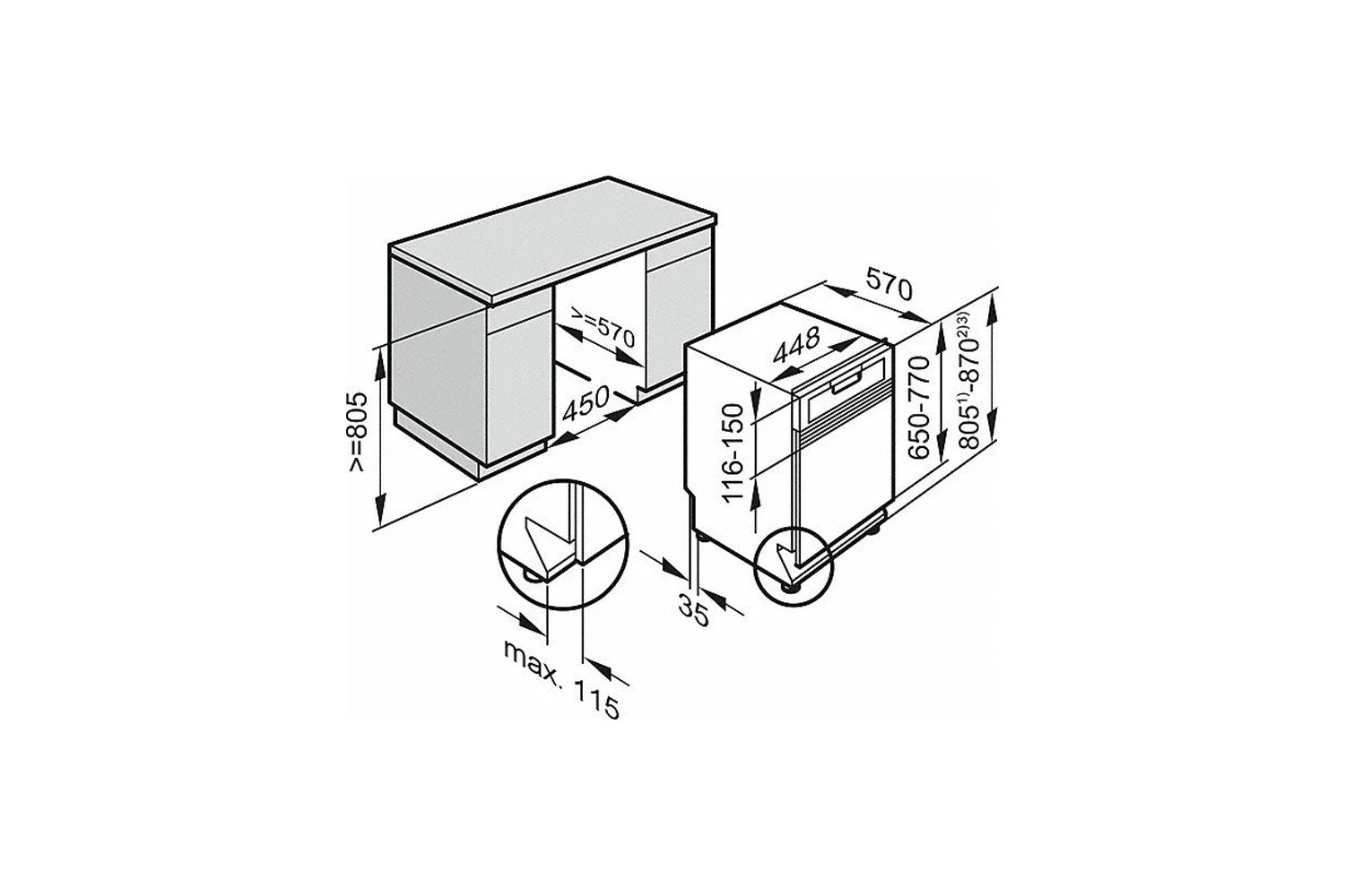 Miele G4620 Sci Dishwasher