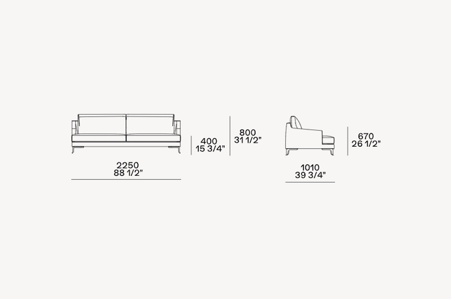 Poliform Bellport Sofa
