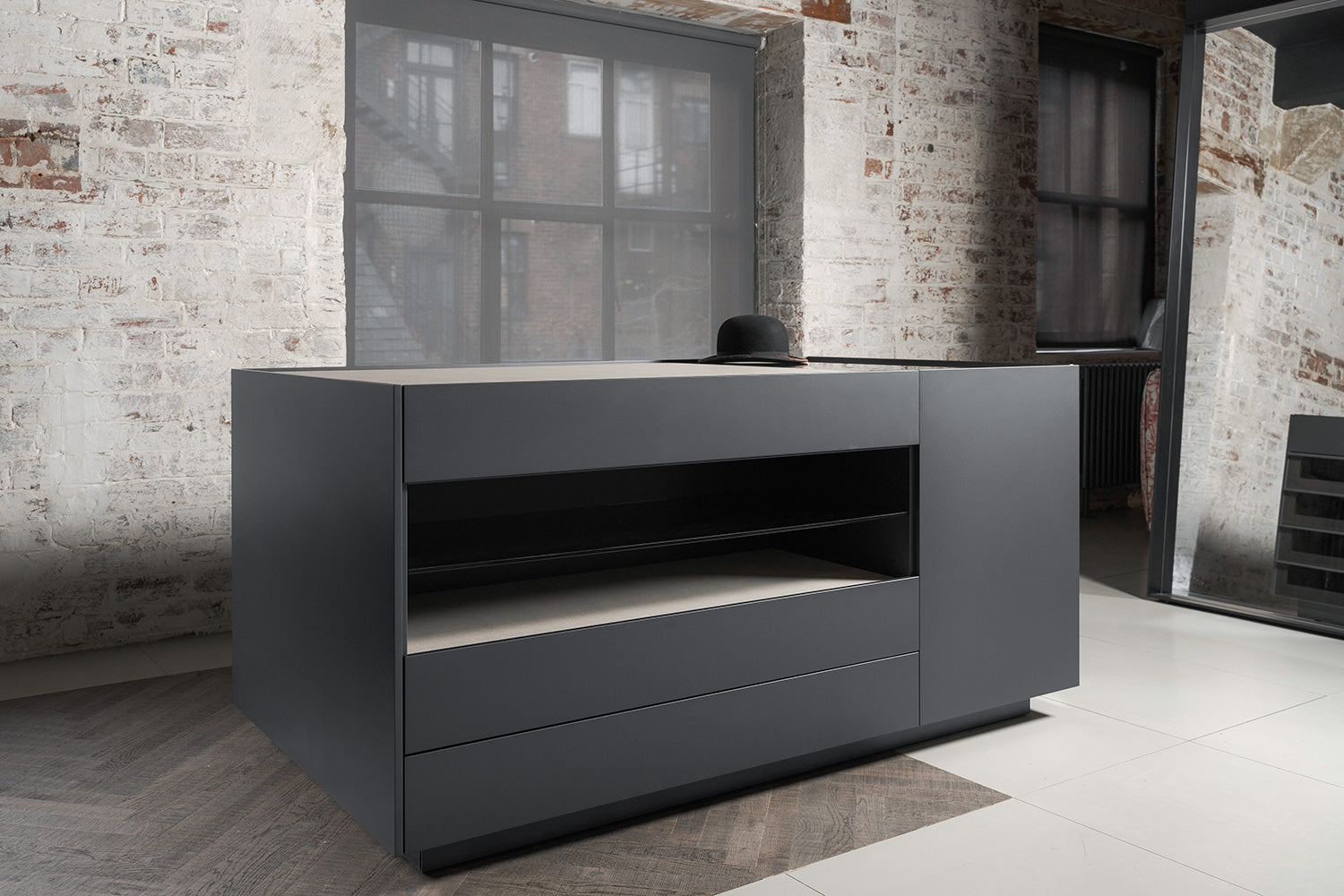 Poliform Set-Up Wardrobes and Island