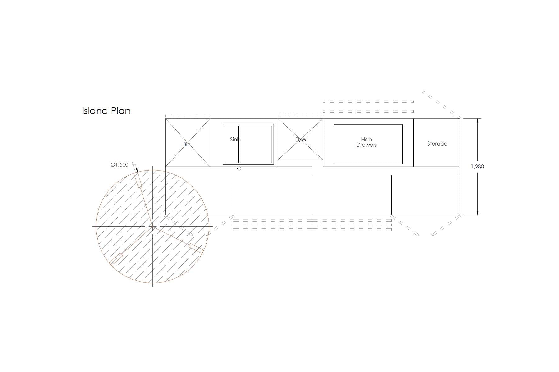 Poliform Shape Kitchen