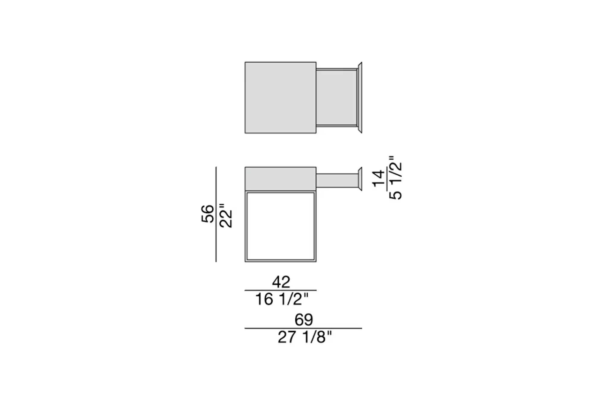 Porada Baby Side Table