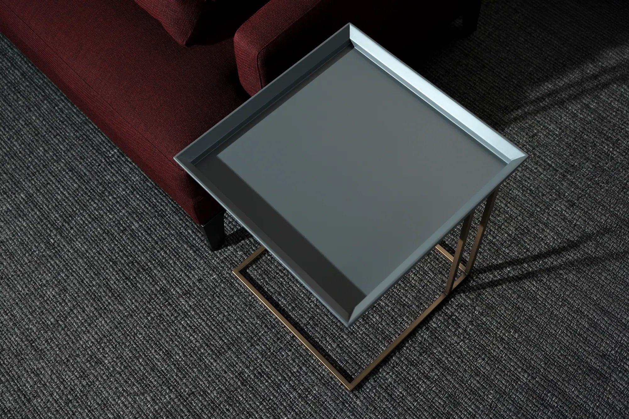 Porada Cucù Side Table with Tray