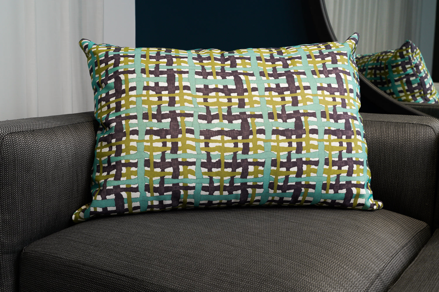 Talenti Outcross Olive Outdoor Cushion 90x65