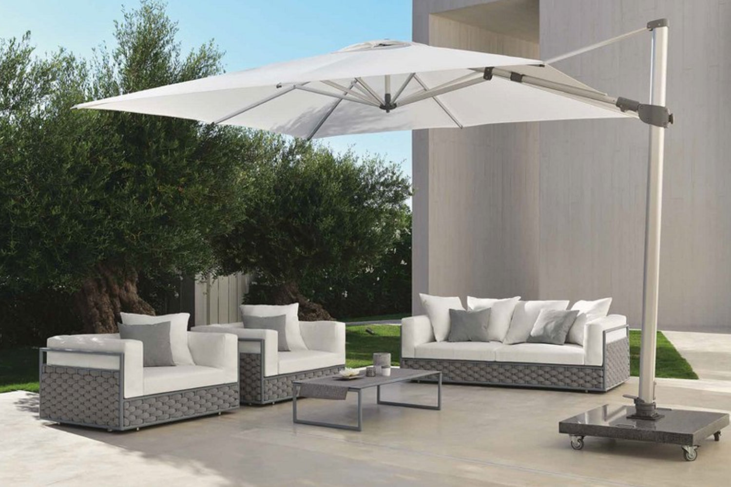 Talenti Venus / Venere Parasol 3x3 White