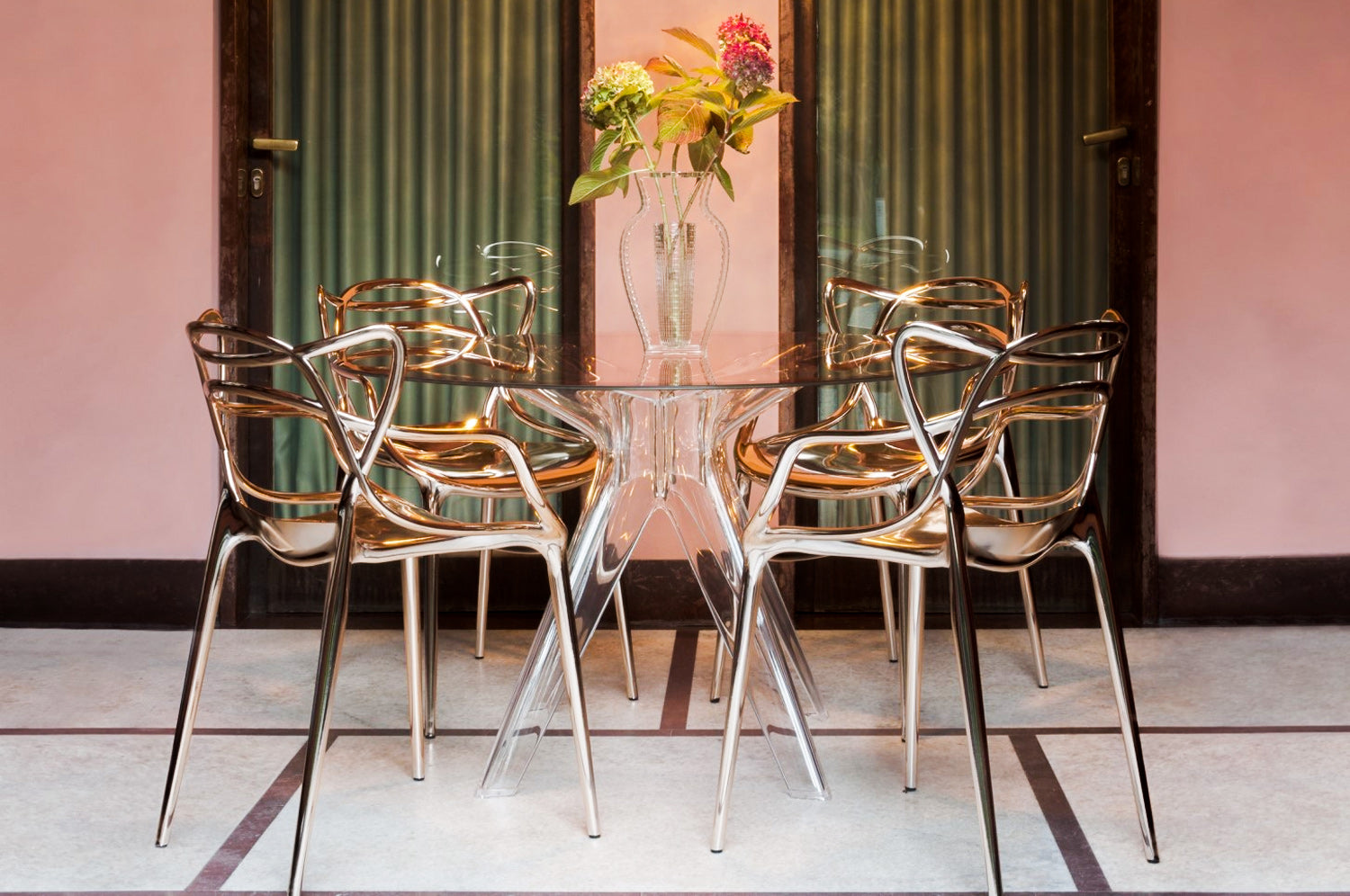 Premium Kartell Masters Chairs (Pair)