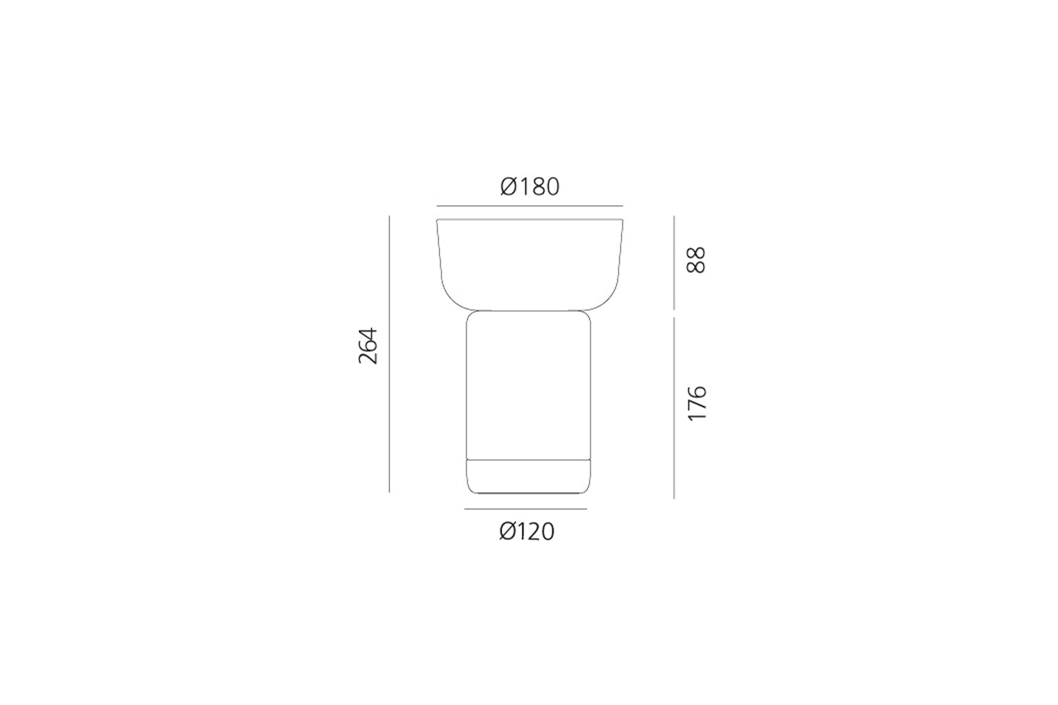 Artemide Bontà + Red Bowl
