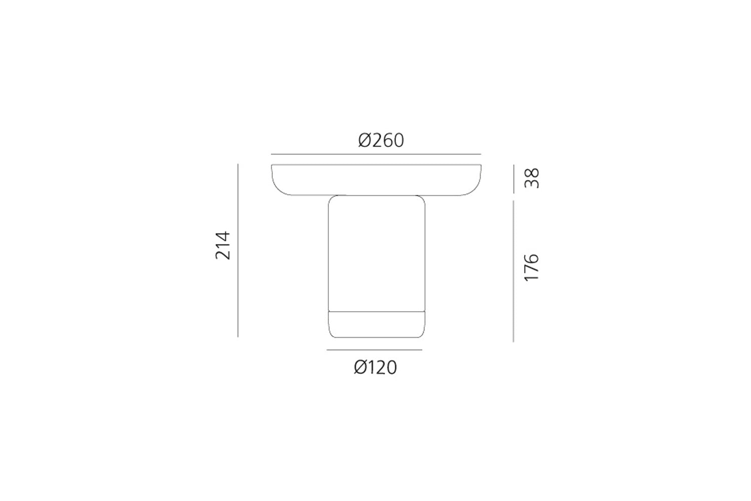 Artemide Bontà + Red Plate