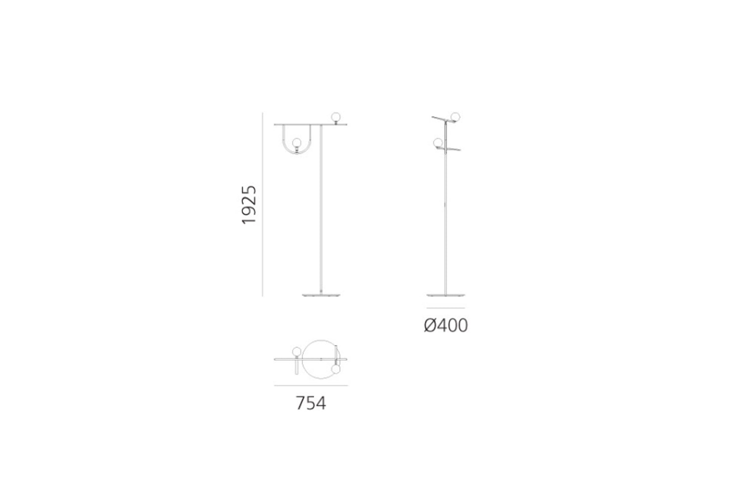 Artemide Yanzi Floor