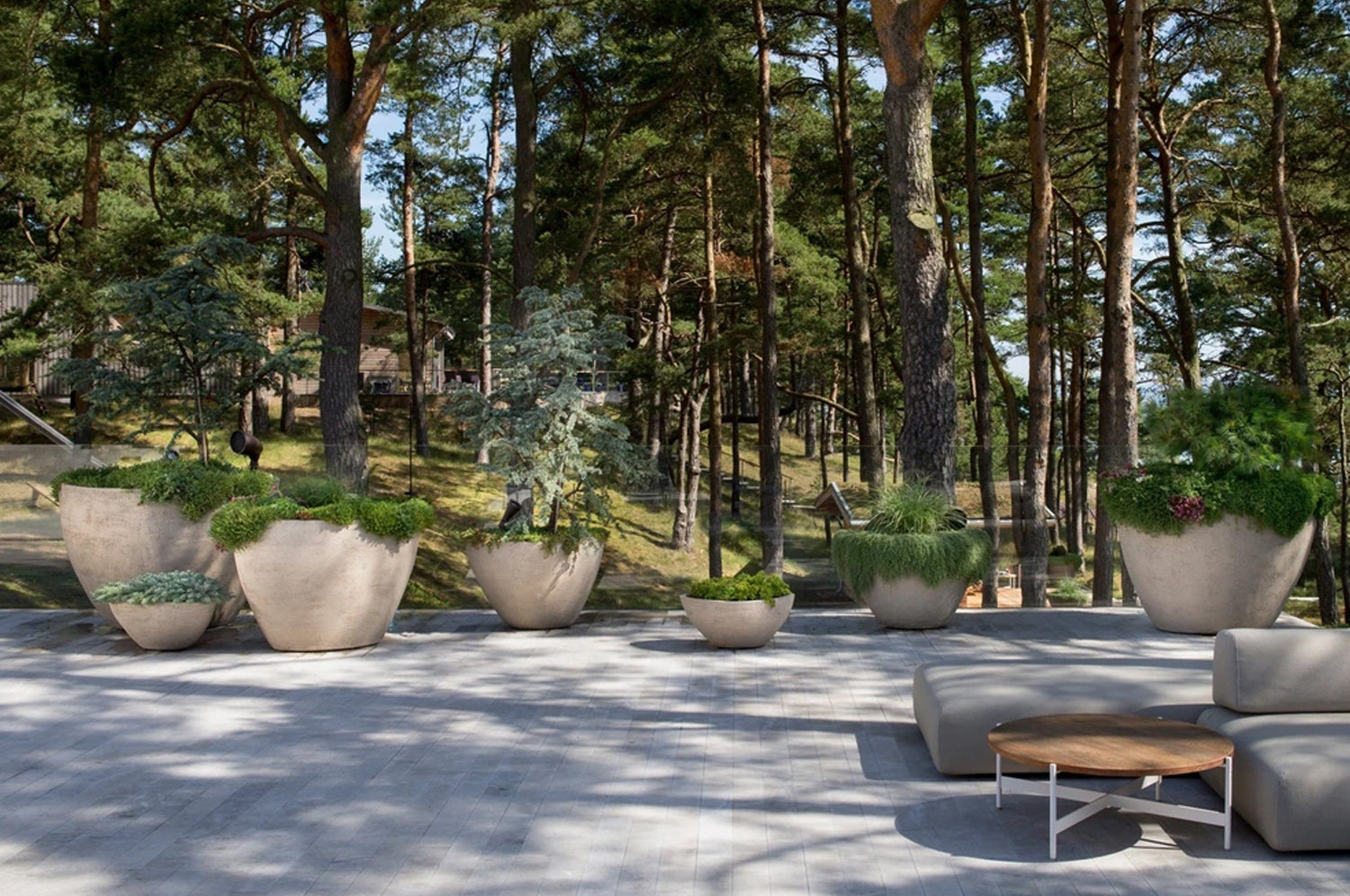 Atelier Vierkant Planter HK60G Grey