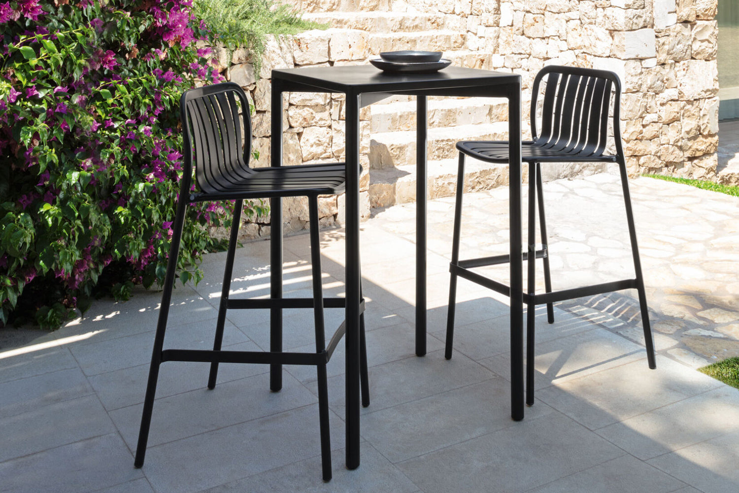 Talenti Trocadero Bar Stool Silk Grey