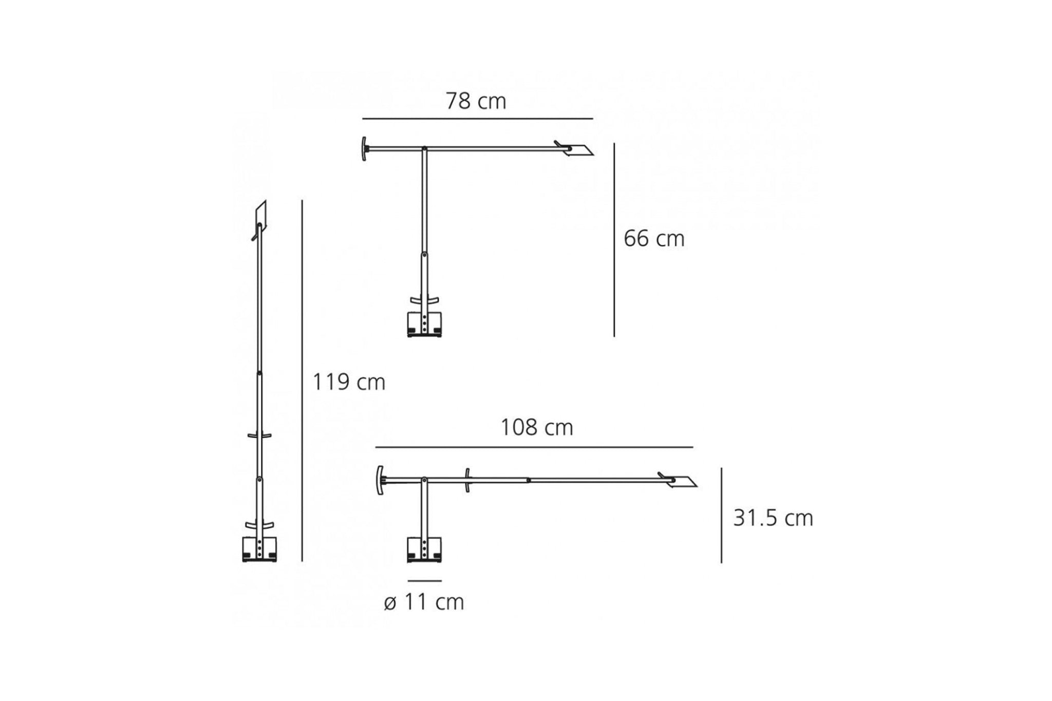Artemide Tizio Desk Lamp