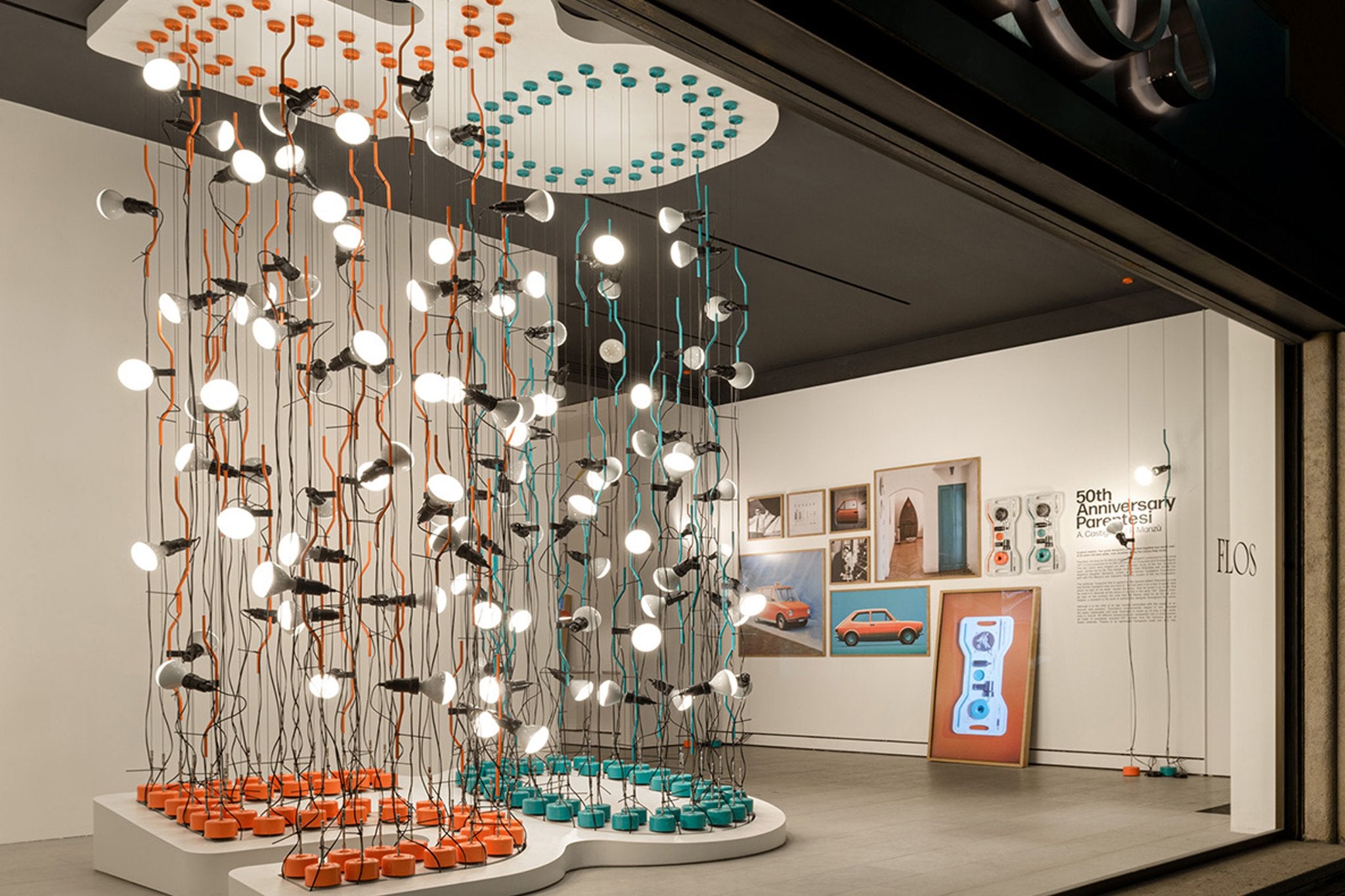 FLOS Parentesi 50 Turquoise