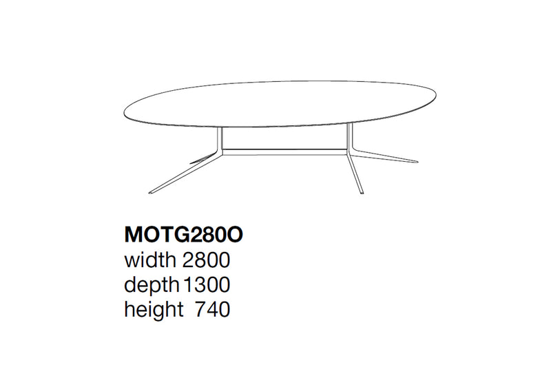Poliform Mondrian Dining Table (SOLD)