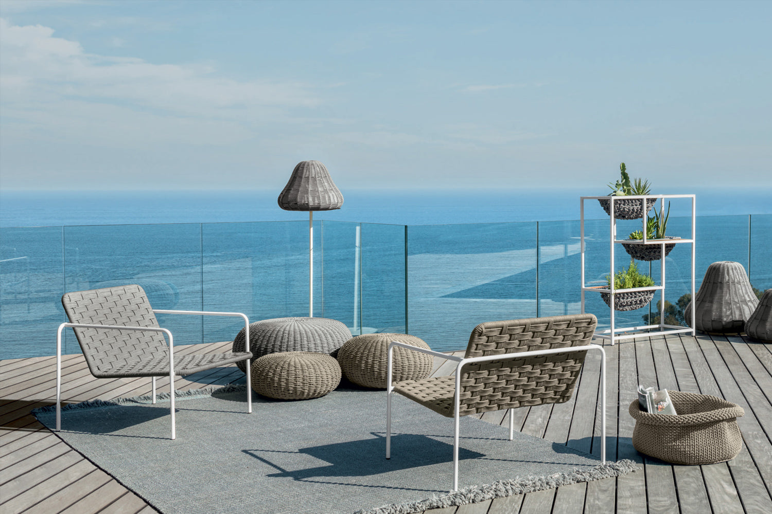 Talenti Jackie Floor Lamp - Graphite/Dark Grey