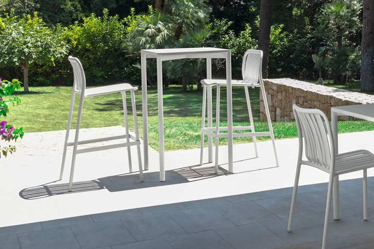 Talenti Trocadero Bar Stool Silk Grey