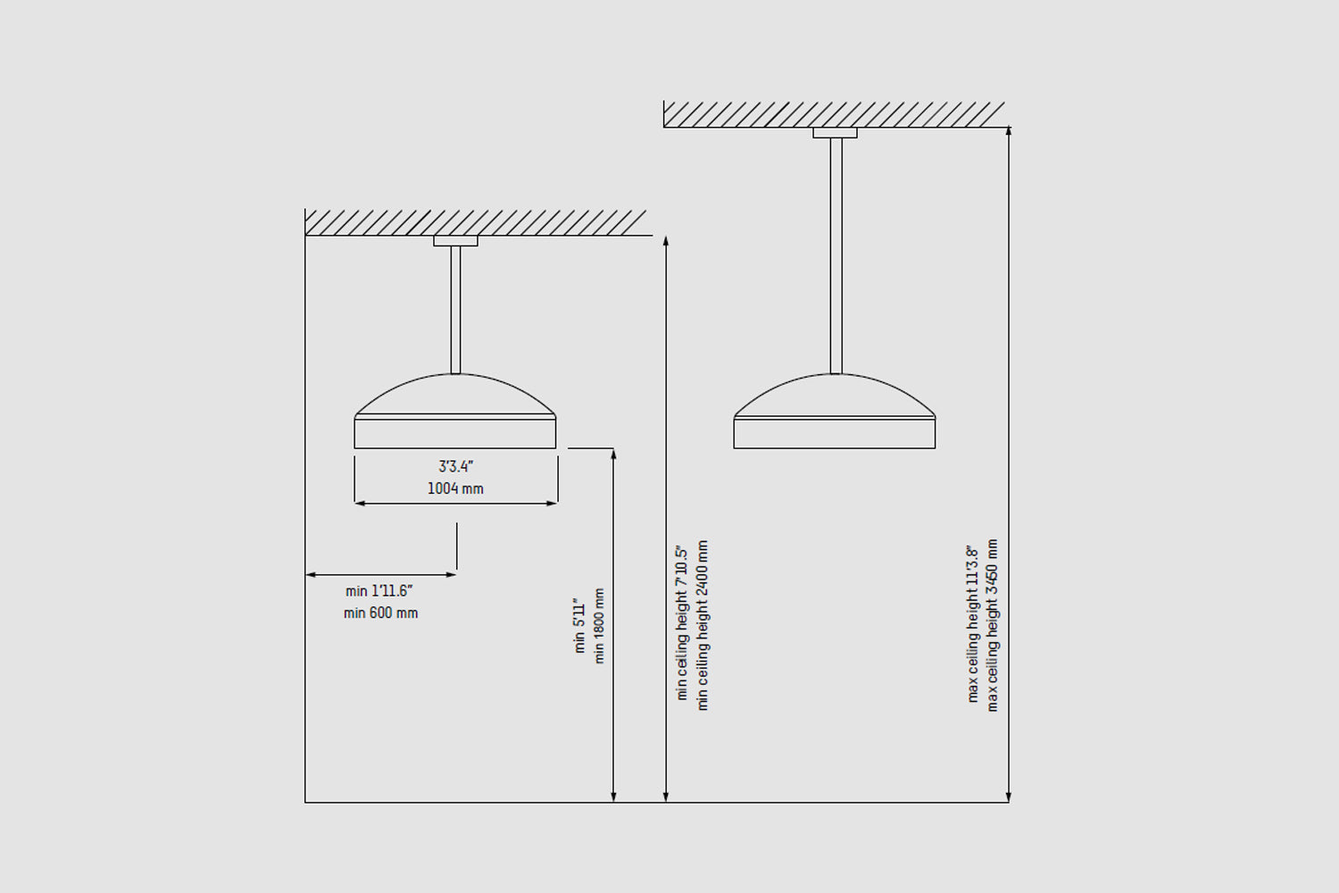 Heatsail Piet Boon Disc Pendant Outdoor Heater